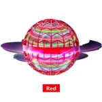 Flying Ball Spinner Toy Hand Control Drone Helicopter 360° Rotating Mini UFO with Light Coy Kids Gifts Game Children Sports Ball 1
